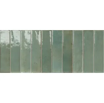 Obklad Artisan Verde - obkládačka 25x60 zelená lesk SRAR03