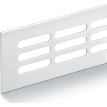 Větrací mřížka Větrací mřížka bílý komaxit 130 x 500