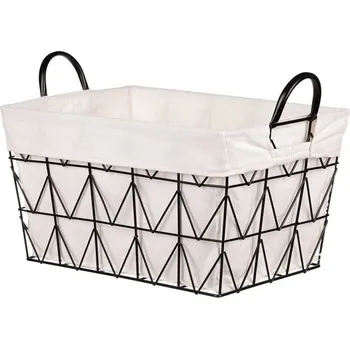 Koš na prádlo Koš kovový s látkou OV4135-ST