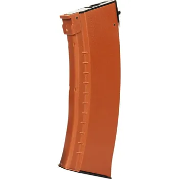 Sport VÝPRODEJ - Zásobník pro AK74 - plastový, oranžový, točný, 500bb, CYMA