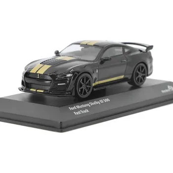 autíčko Ford Mustang Shelby GT 500 černý 1:43 - Solido Ford Mustang Shelby GT500 Fast Track- kovový model auta 1/43