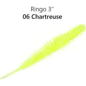 Umělá nástraha Crazy Fish Ringo 7,5cm barva 6 charteuse 6 kusů kalamár