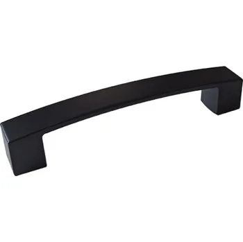 Nábytkové kování Úchytka Kimberly - 128 - černý mat