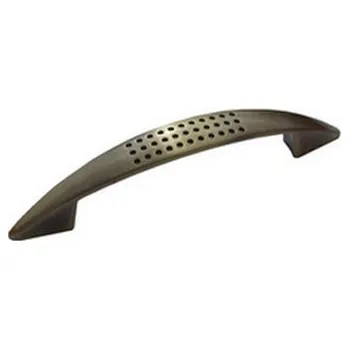 Nábytkové kování Úchytka Avril - 96 - broušená staromosaz