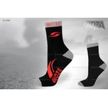 Dětské ponožky HOZA THERMO Froté - Sport 2v1 - H7008 Barva: černá, Velikost: 23-26