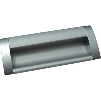 Nábytkové kování Úchytka Bonnie - 160 - matný chrom/hliník