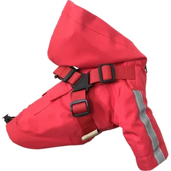 Obleček pro psa Seattle - nepromokavá bunda pro psy Barva: Červená, Délka zad (cm): 22