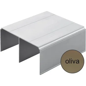 Nábytkové kování Sevroll SEVROLL Vedení horní GEMINI DECOR 1,7m - olivové