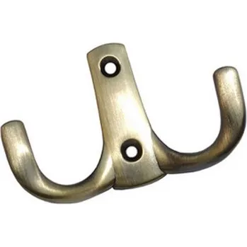 Nábytkové kování Věšák Marcus - broušená staromosaz
