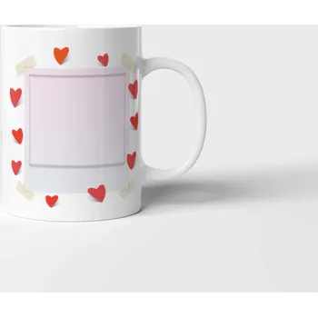 Hrnek k svátku svatého Valentýna - Modrá