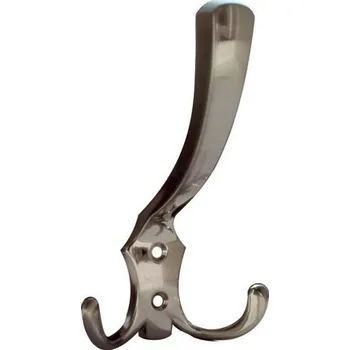 Věšák Bruce - broušený nikl