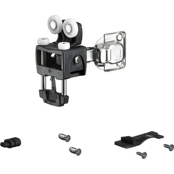 Nábytek Hettich Wingline L Do 12Kg, Se Zavíracími Pružinami, Bez Dolního Vedení, Sada Pravá Černá