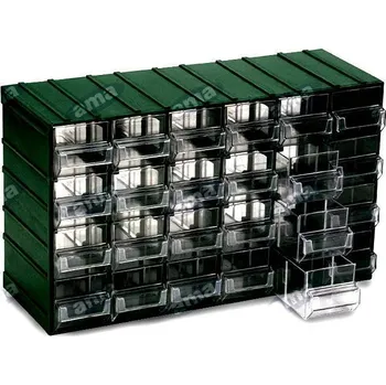 Organizér na spojovací materiál 24 zásuvek