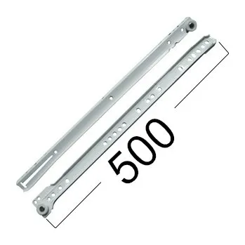 Výsuv rolničkový 500mm - bílý