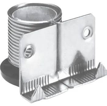 Nábytkové kování Camar Nožka regulační do soklu CAMAR kov-plast (seřízení imbusem)