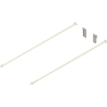 Nábytkové kování Blum Podélný reling a držák zad L/P 500 mm bílá