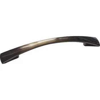 Nábytkové kování Úchytka Beverly - 96 - broušená staromosaz