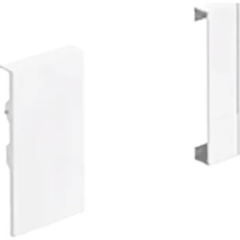 Hettich Atira spojky pro čelo vnitřní zásuvky 70 mm bílé