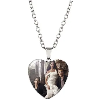 Řetízek Náhrdelník The Vampire Diaries (Upíří deníky) - Elena, Damon a Stefan