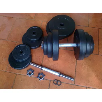 Nakládací činky 2x20kg GU 30mm