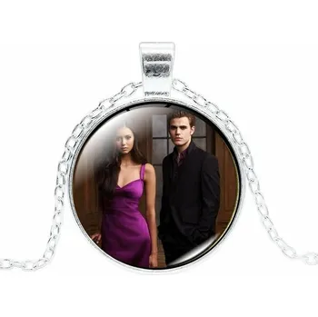 Řetízek Řetízek The Vampire Diaries (Upíří deníky) - Elena a Stefan - st