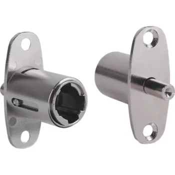 Nábytkové kování Burg Zámek bajonetový BURG - nikl