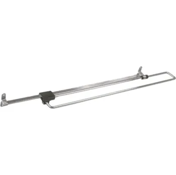 Věšák Výsuvný věšák 500 mm - černý/chrom