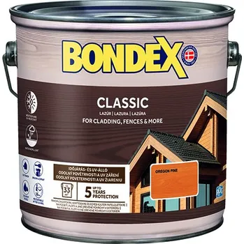 Lak na dřevo BONDEX BONDEX Classic oregon pine 2,5l
