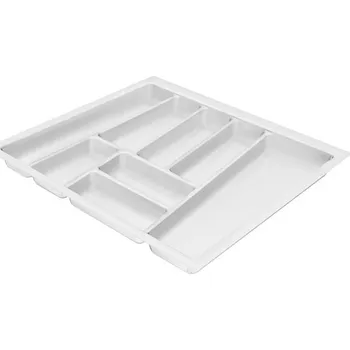 Nábytkové kování Hettich Příborníková vložka OrgaTray 740, Š 1000 mm/ L 500 mm bílá