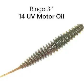Umělá nástraha Crazy Fish Ringo 7,5cm barva 14 motor oil 6 kusů kalamár