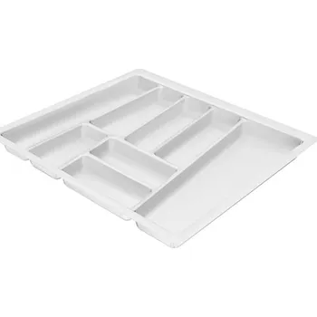 Nábytek Hettich Příborníková vložka OrgaTray 740, Š 400 mm/ L 500 mm bílá