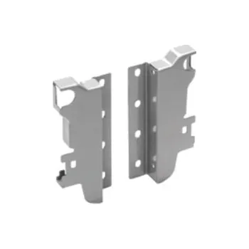 Nábytkové kování GTV Příchytky zad Modern Box střední 135 mm šedé