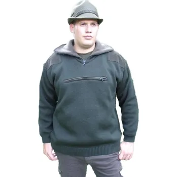 Pánský svetr HUNTERTEX Myslivecký svetr s fleecovou podšívkou - Velikost M