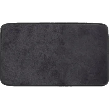 FUZZY koupelnová předložka, 50x80cm, 100% polyester, protiskluz, černá 96FY508014