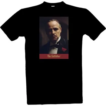 Pánské tričko T-shock Tričko s potiskem The Godfather - Marlon Brando - Kmotr pánské