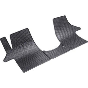 autokoberec Gumové autokoberce Volkswagen T6 Caravelle 3místný (3díl) 2015-2019 | RIGUM