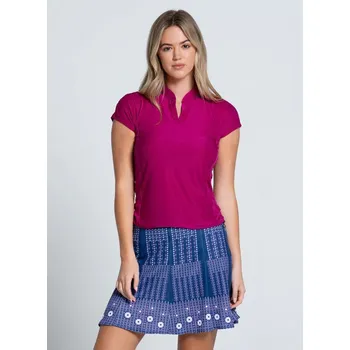 LuckyInLove W polo Shimmer On - růžové: Dámské XS