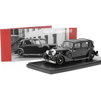 autíčko Tatra 80 Landaulet closed 1:43 - AUTOCULT Tatra 80 Landaulet - model auta