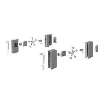 Hettich Adapter Design side L+P 144mm antracit