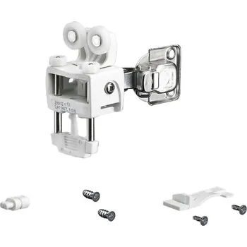 Nábytek Hettich Wingline L Do 12Kg, Se Zavíracími Pružinami, Bez Dolního Vedení, Sada Pravá Bílá