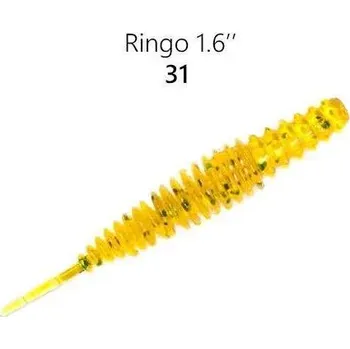 Umělá nástraha Crazy Fish Ringo 4cm barva 31 caramel 10 kusů kalamár