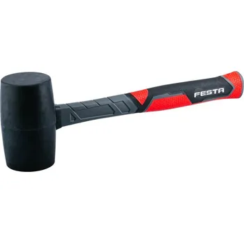 Palice Palice gumová FESTA 65mm 34cm násada FIBERGLASS