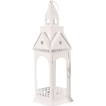 Lucerna Lucerna kovová bílá LUC316 WT-M