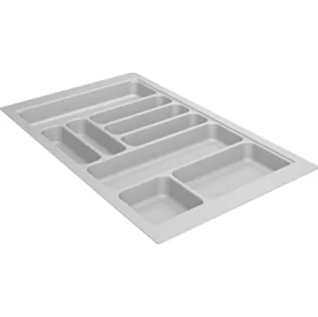 Hettich Příborníková vložka OrgaTray 440 Š1091-1150mm/ H 370-440mm stříbrná