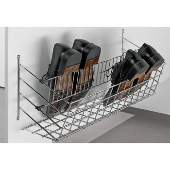 Hettich DRŽÁK NA BOTY, 2-ŘADY 690, CHROM