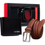 Pierre Cardin pánská sada peněženky a opasku I057 [DH] ZM-PC31 Velikost: ONE SIZE