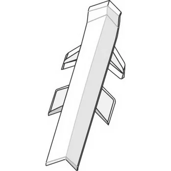 Kuchyňská pracovní deska KRONOSPAN CR SPOL.S R.O. ROH VNITŘNÍ 90° BÍLÝ K TĚSNÍCÍ LIŠTĚ KRONOSPAN 5056 NOVÝ PROFIL DEKOR 8685 | K215 | K217 | U11026 | U11102