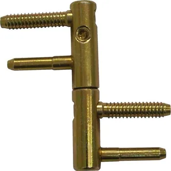 Nábytkové kování Tkz Závěs okenní EXPERT 13,5 pravý ZN žlutý