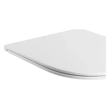 WC sedátko OMNIRES - OTTAWA pomalu klesající toaletní prkénko pro toaletu SILENT POWER™, lesklá bílá OTTAWASPDEBP
