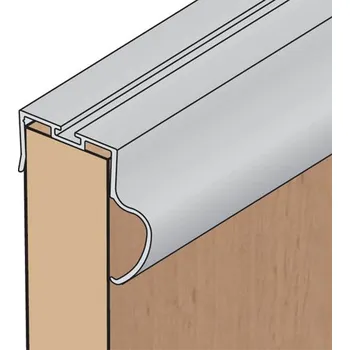 Nábytkové kování Salu SET S13B (S60N) - 2 m pro 2 křídla, al elox